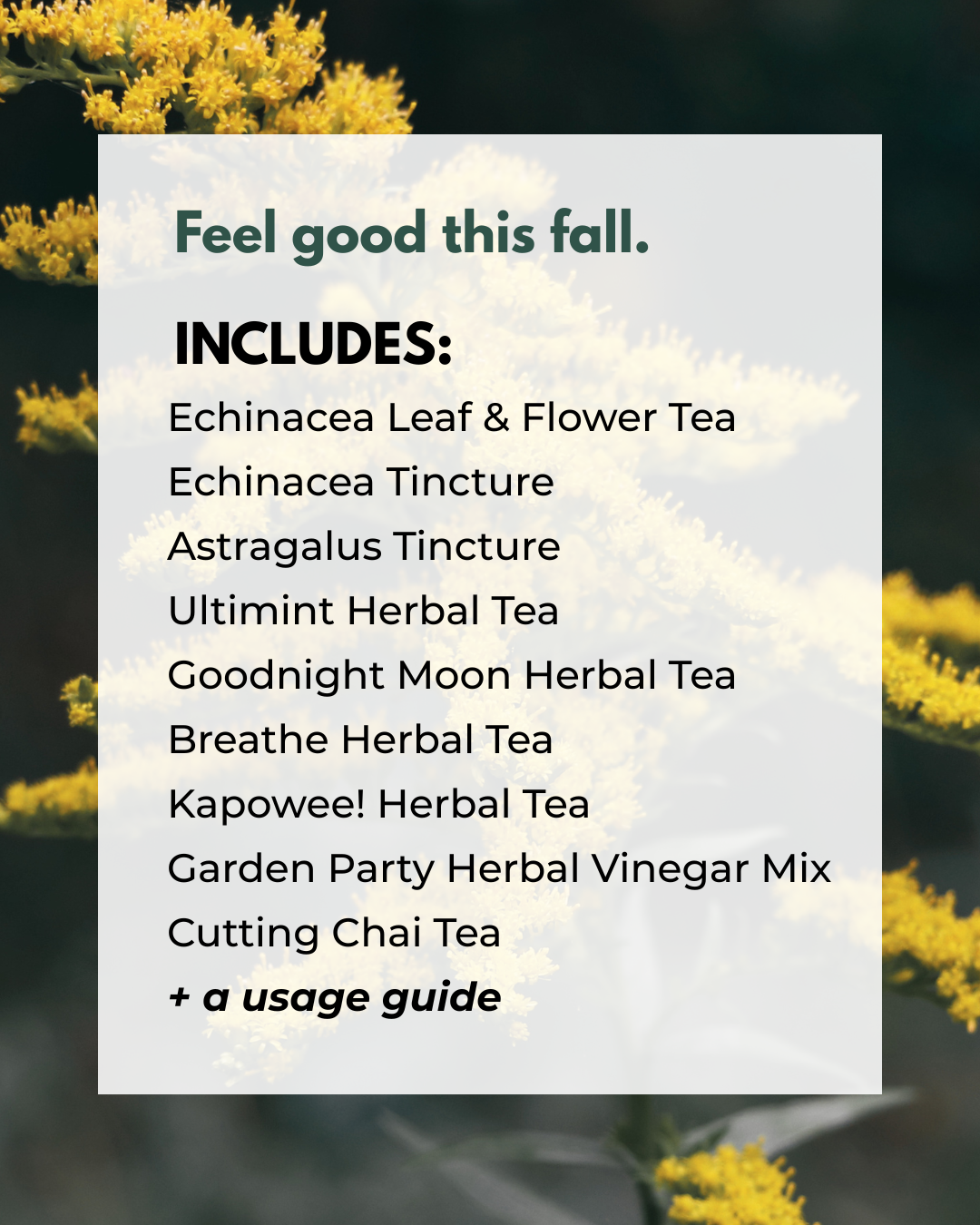 Fall Herbal Box