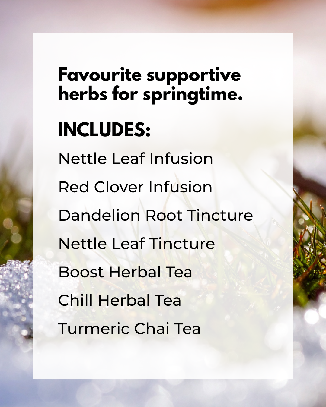 Spring Herbal Box